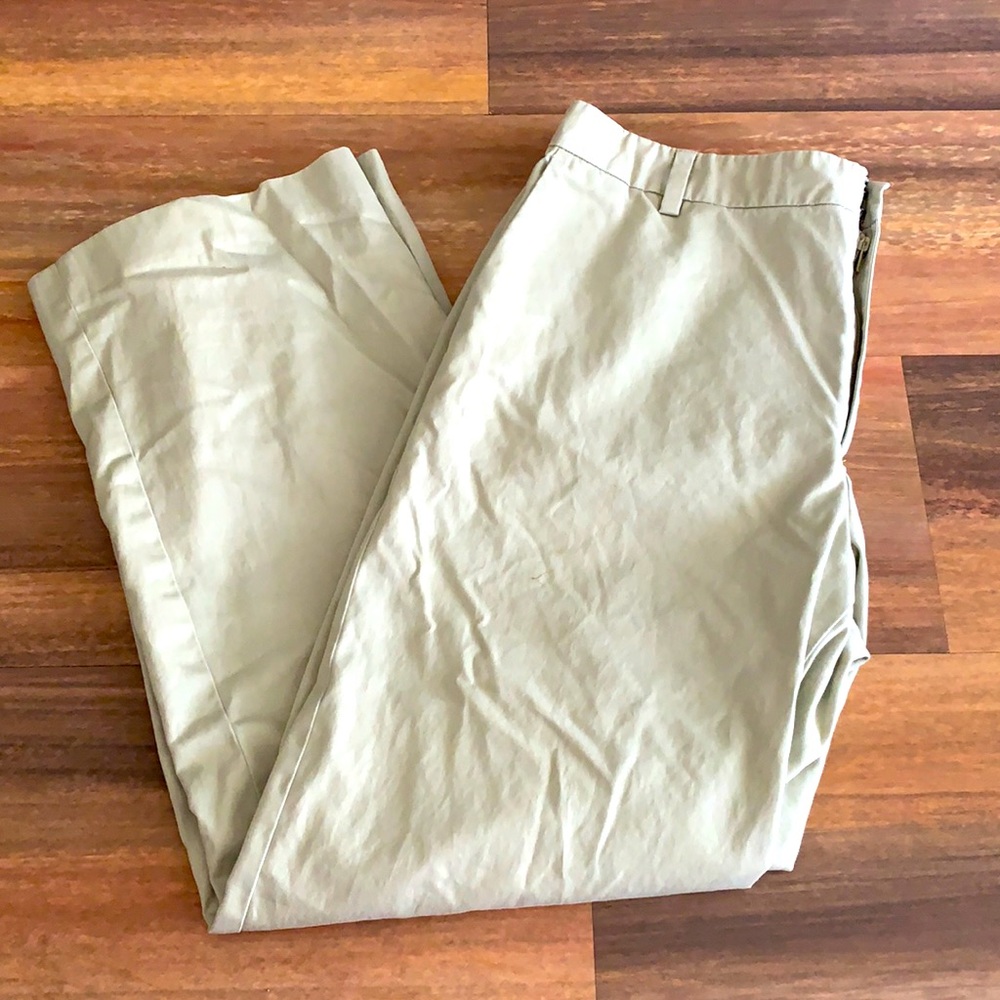 Marc Ecko Relaxed-Fit Beige Chino Pants